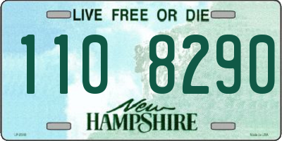 NH license plate 1108290