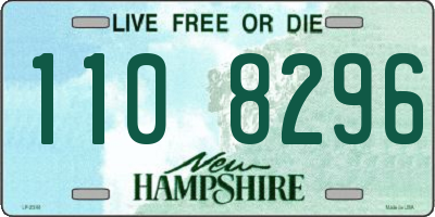 NH license plate 1108296