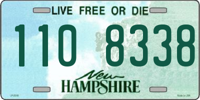 NH license plate 1108338