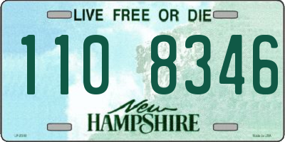 NH license plate 1108346