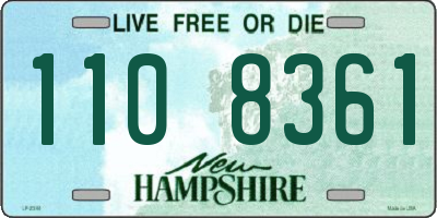 NH license plate 1108361