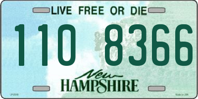NH license plate 1108366