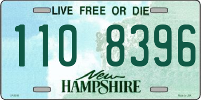 NH license plate 1108396