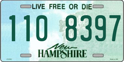 NH license plate 1108397