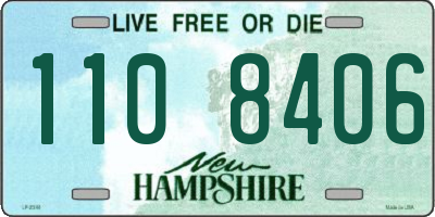NH license plate 1108406