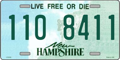 NH license plate 1108411