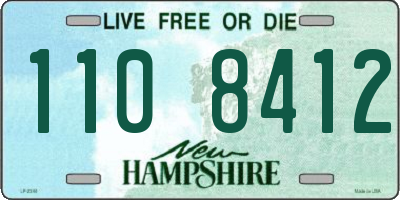 NH license plate 1108412