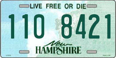 NH license plate 1108421