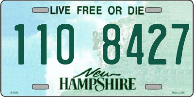NH license plate 1108427