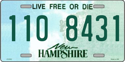 NH license plate 1108431