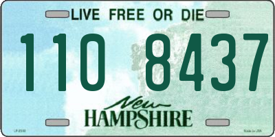 NH license plate 1108437