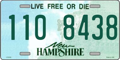 NH license plate 1108438
