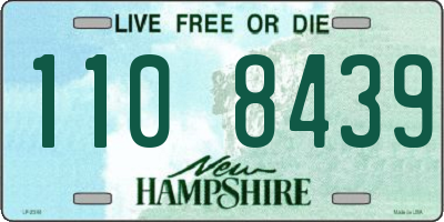 NH license plate 1108439