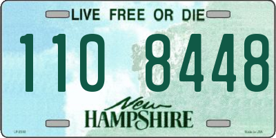 NH license plate 1108448