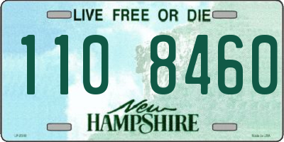 NH license plate 1108460
