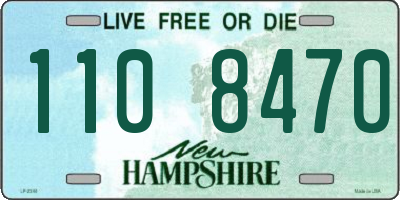NH license plate 1108470