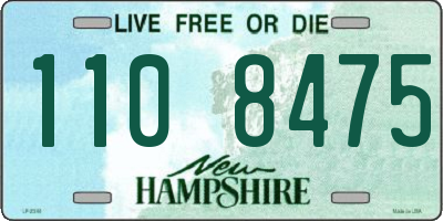 NH license plate 1108475
