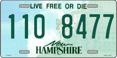 NH license plate 1108477