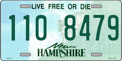 NH license plate 1108479