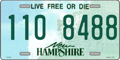NH license plate 1108488