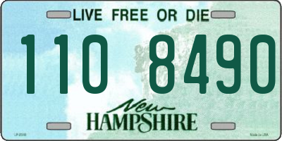 NH license plate 1108490