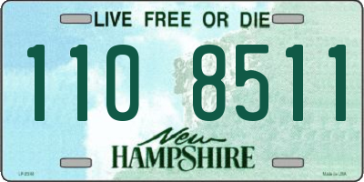 NH license plate 1108511