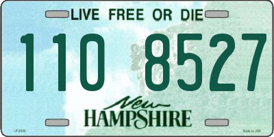 NH license plate 1108527