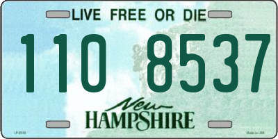 NH license plate 1108537
