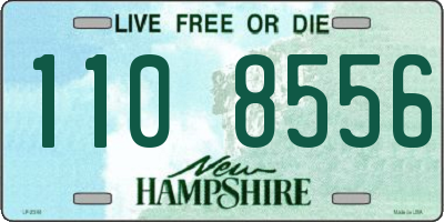 NH license plate 1108556