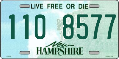 NH license plate 1108577