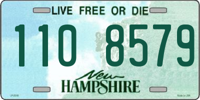 NH license plate 1108579