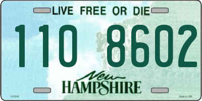 NH license plate 1108602