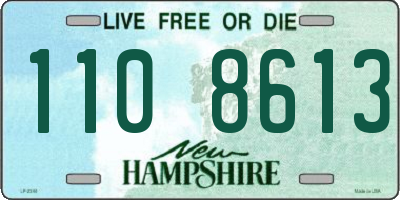 NH license plate 1108613