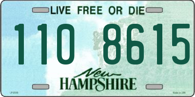 NH license plate 1108615