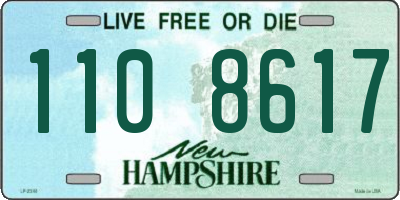 NH license plate 1108617