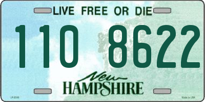 NH license plate 1108622