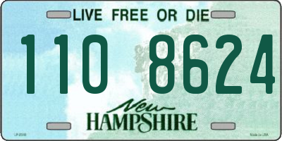 NH license plate 1108624