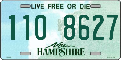 NH license plate 1108627