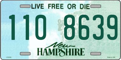 NH license plate 1108639