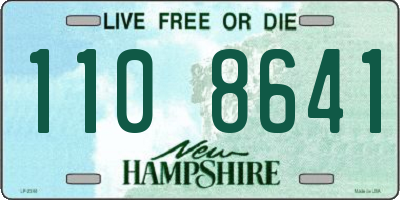NH license plate 1108641