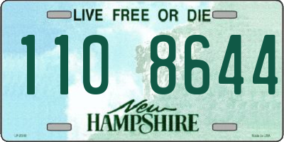 NH license plate 1108644