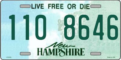 NH license plate 1108646