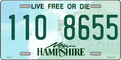 NH license plate 1108655