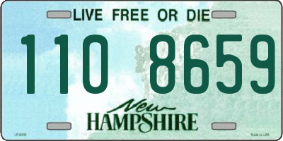 NH license plate 1108659