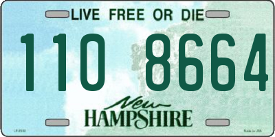 NH license plate 1108664