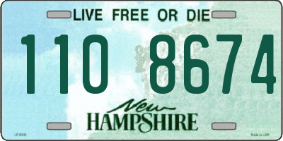 NH license plate 1108674