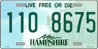 NH license plate 1108675