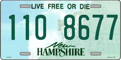 NH license plate 1108677
