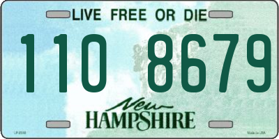 NH license plate 1108679
