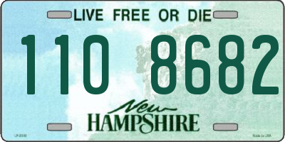 NH license plate 1108682